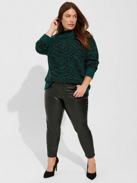 torrid Pants - Torrid Perfect Skinny Faux Leather Mid Rise Pant‎ 16S
